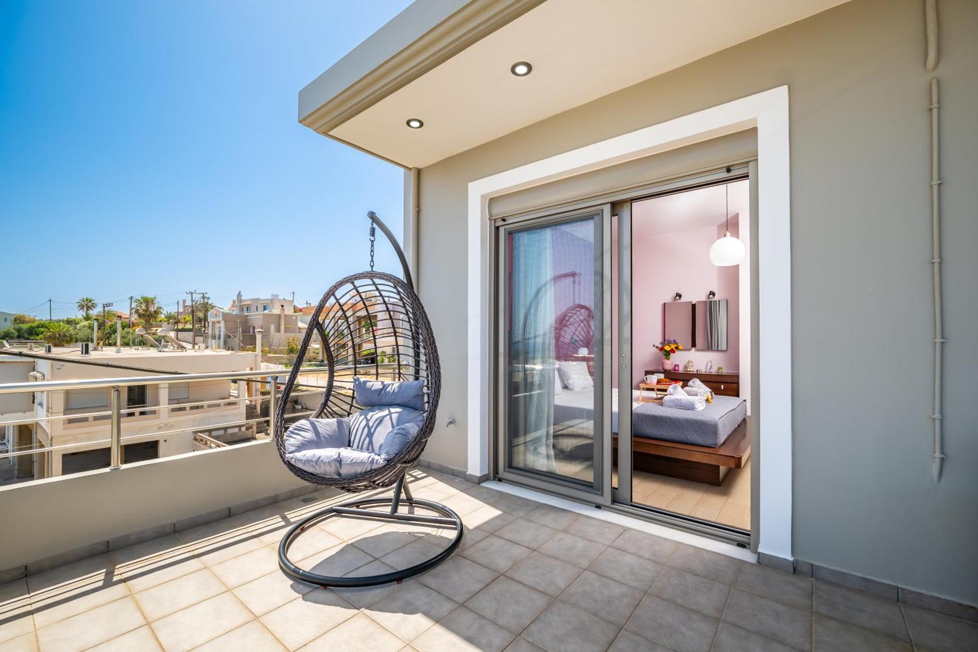 Aria Sea View, Chania Stalós Exteriör bild