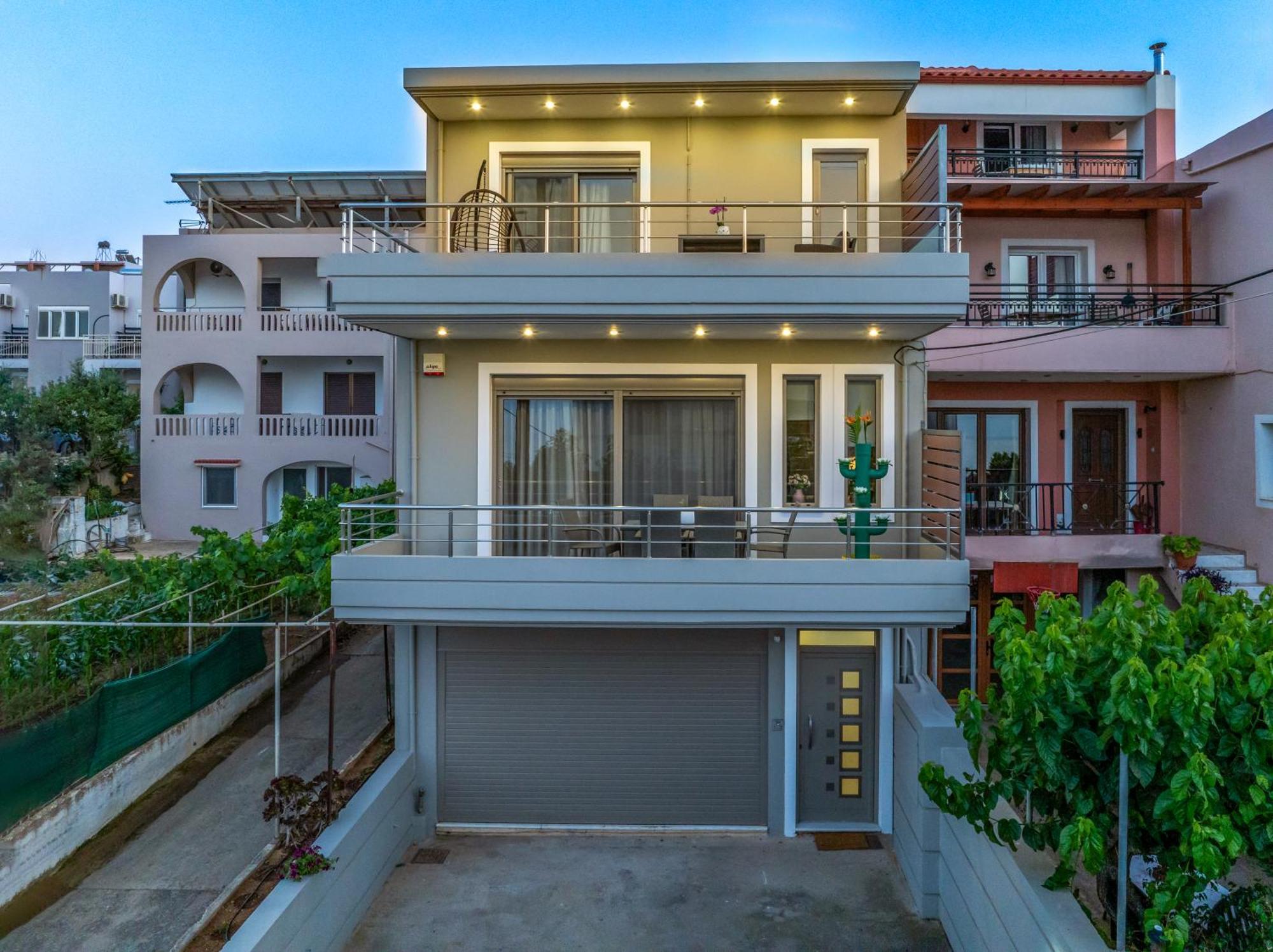 Aria Sea View, Chania Stalós Exteriör bild