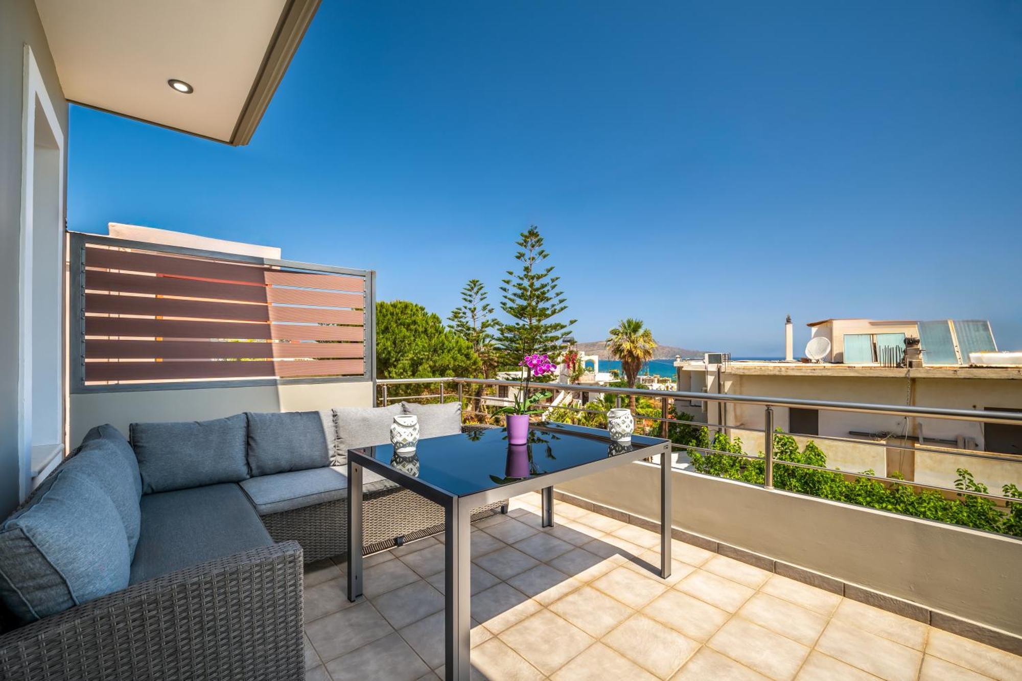 Aria Sea View, Chania Stalós Exteriör bild